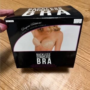 Fashion Forms Lace Blush Backless Strapless Bra